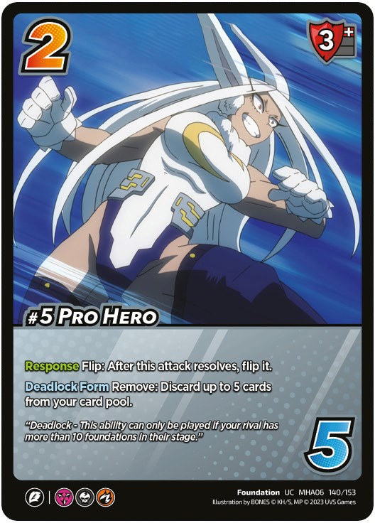 #5 Pro Hero - UniVersus: My Hero Academia: Jet Burn - UniVersus