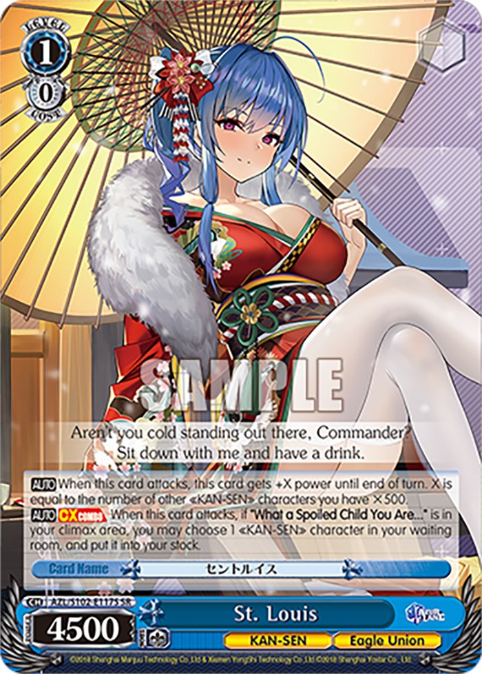 St. Louis (SR) Azur Lane Weiss Schwarz