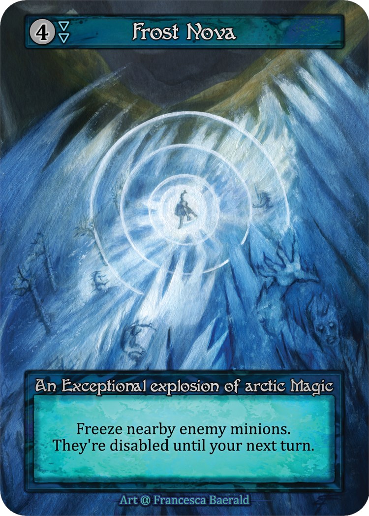 Frost Nova (Preconstructed Deck) Alpha Sorcery Contested Realm