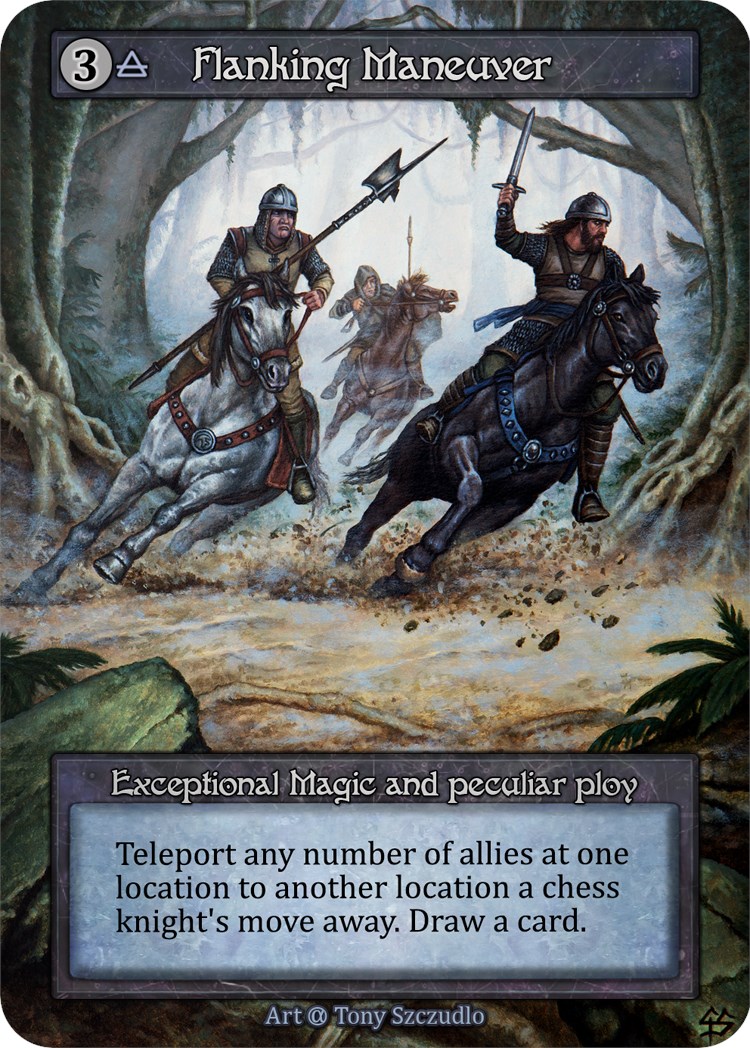 Flanking Maneuver - Alpha - Sorcery: Contested Realm