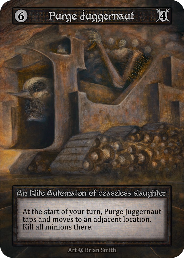 Purge Juggernaut - Alpha - Sorcery: Contested Realm