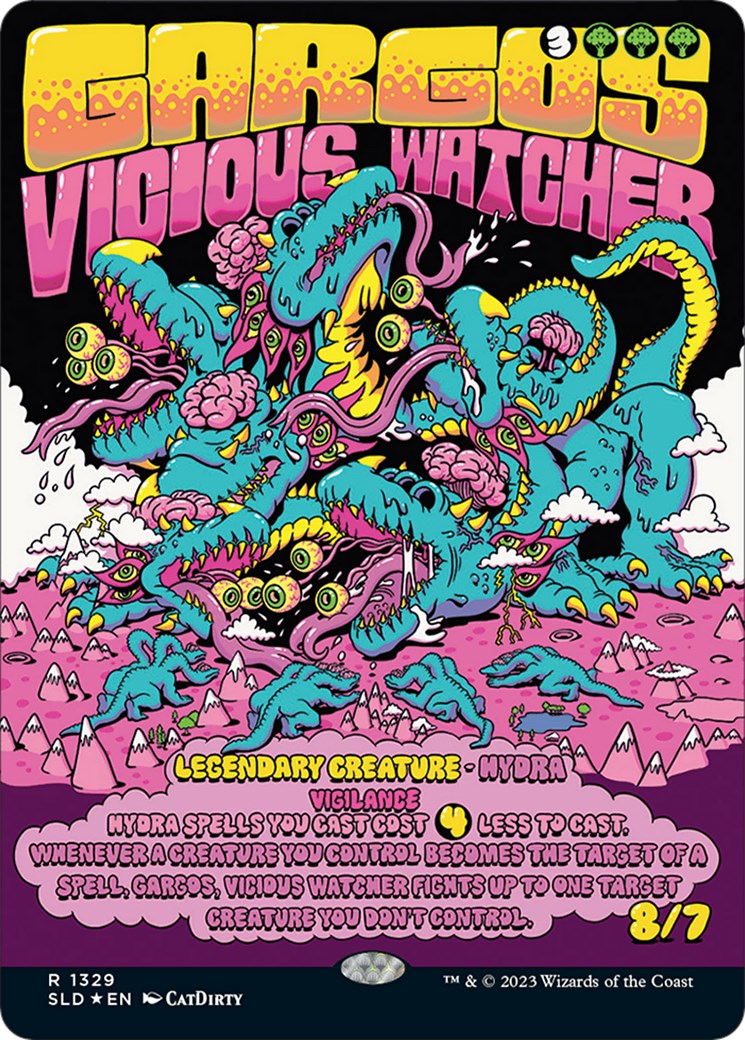 Gargos, Vicious Watcher - Secret Lair Drop Series - Magic: The Gathering