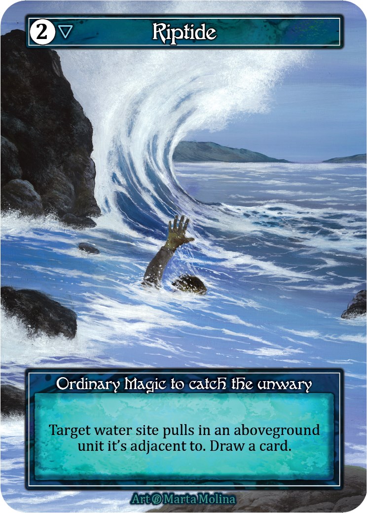 Riptide (Foil) - Beta - Sorcery: Contested Realm