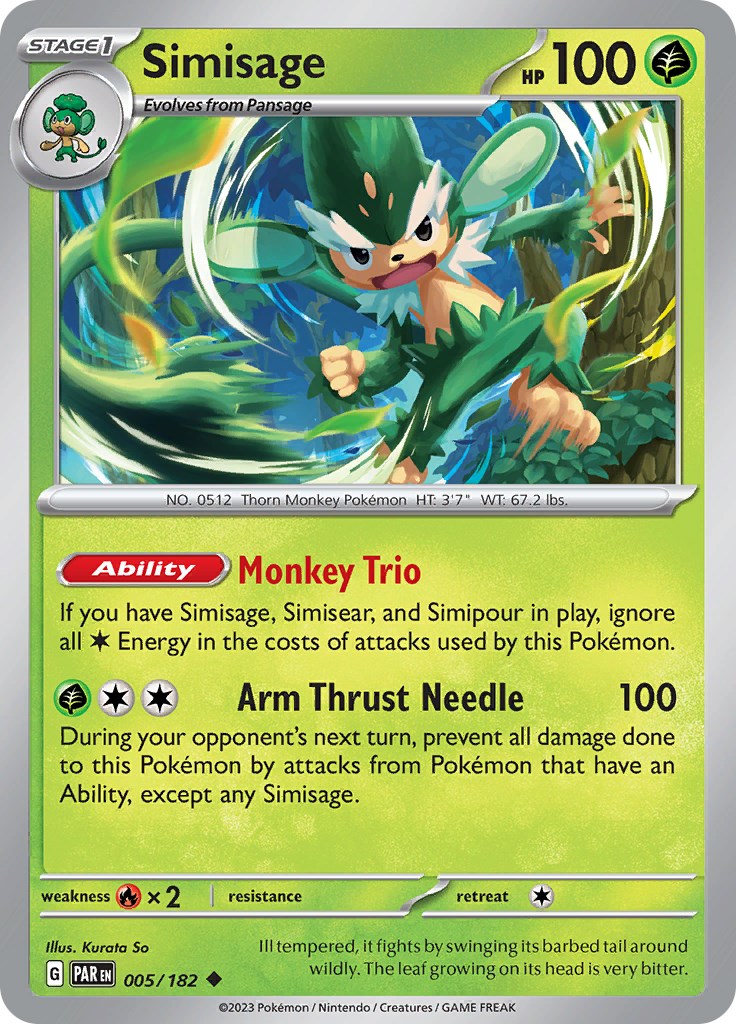 Simisage card artwork