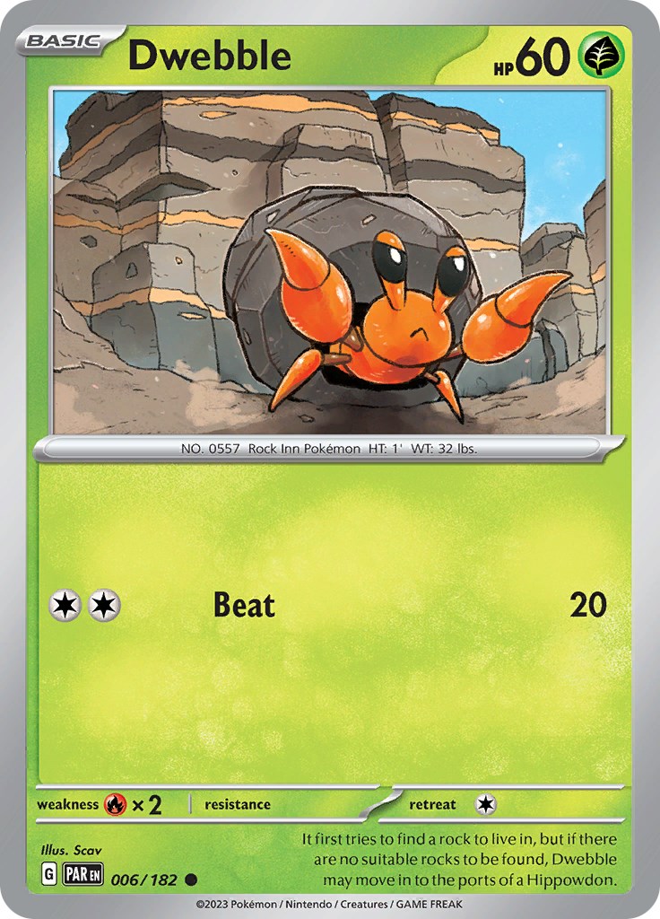 Dwebble card artwork