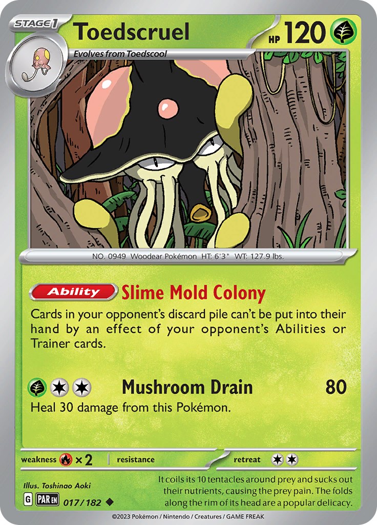 Toedscruel card artwork