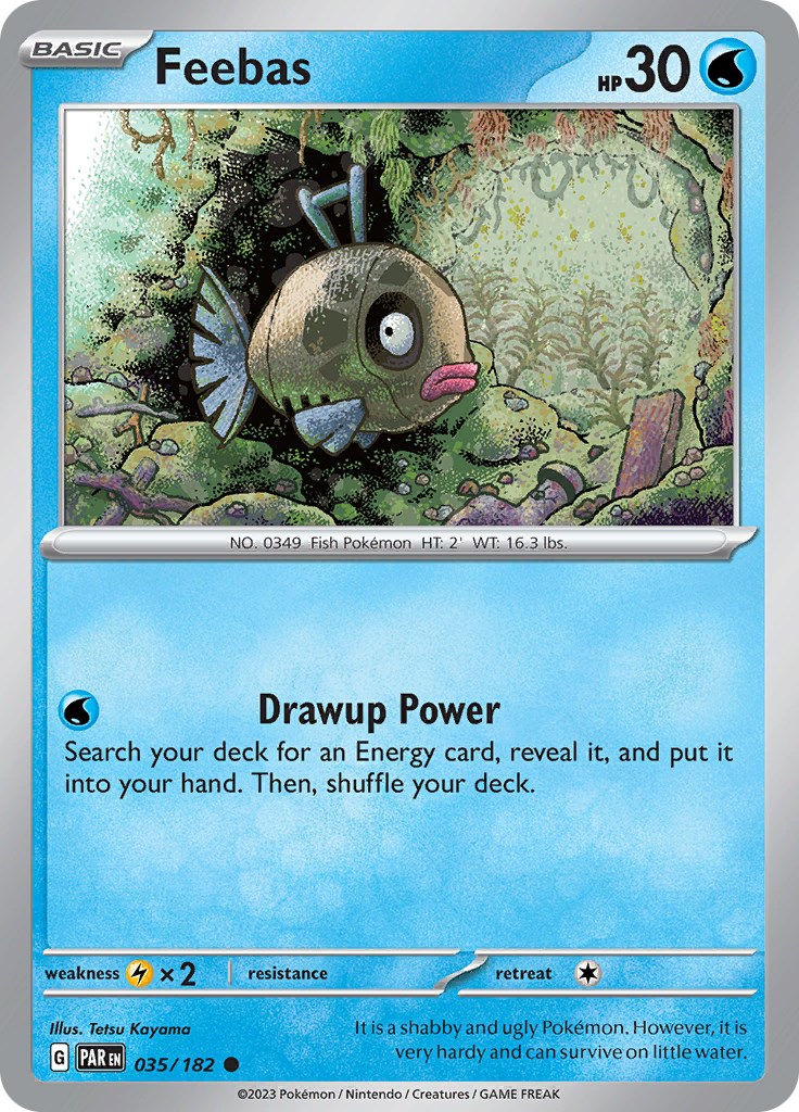 Feebas card artwork