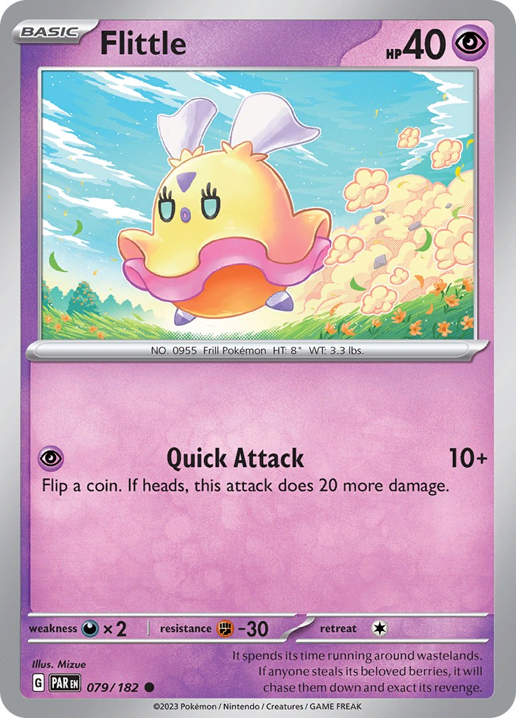 Flittle card artwork