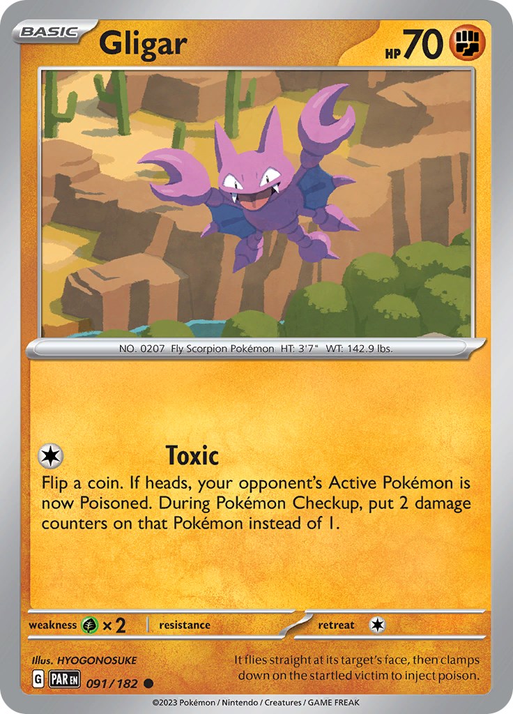 Gligar card artwork