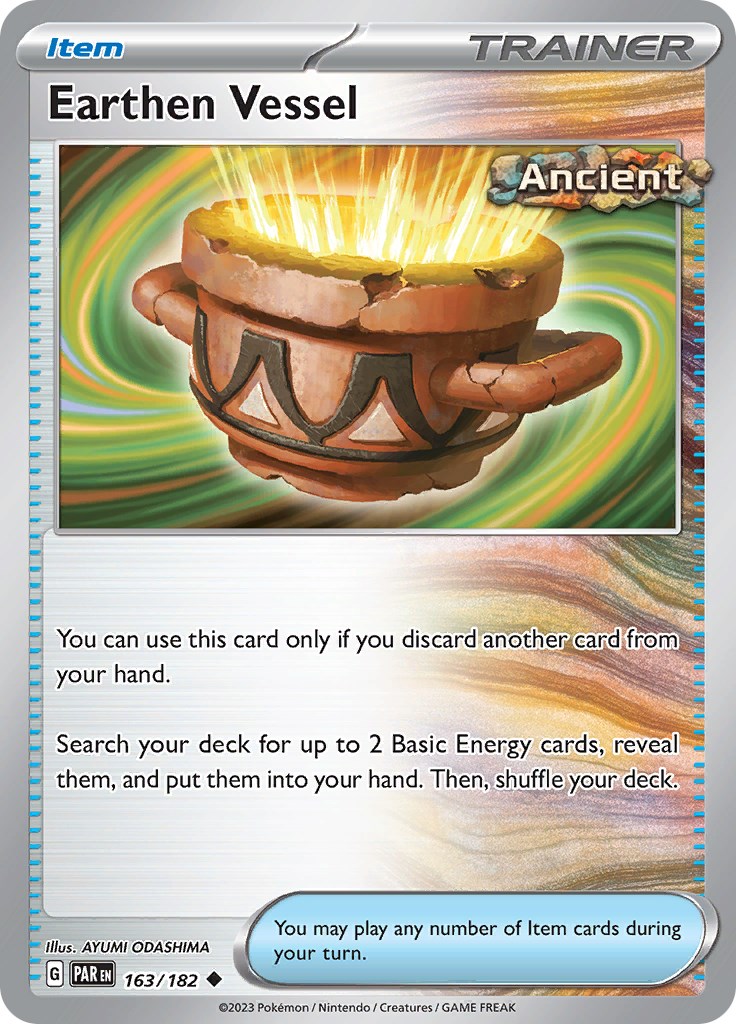 Earthen Vessel - Sv04: Paradox Rift - Pokemon