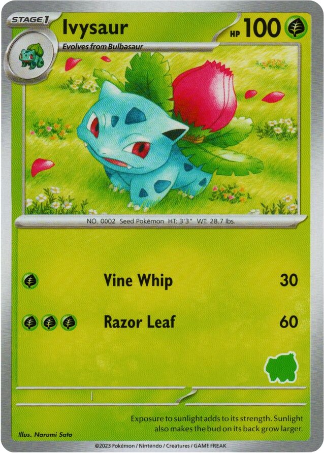Ivysaur card artwork