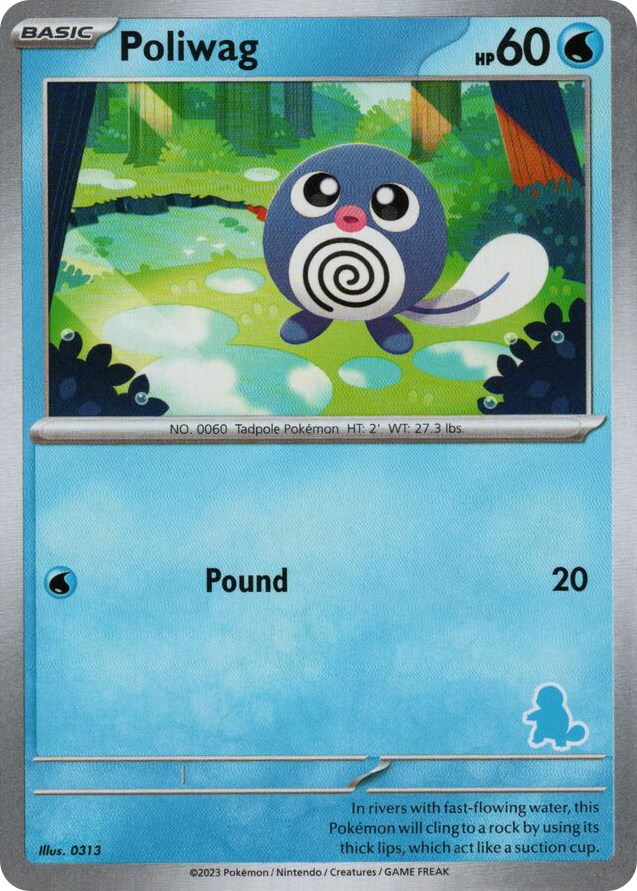 Poliwag card artwork