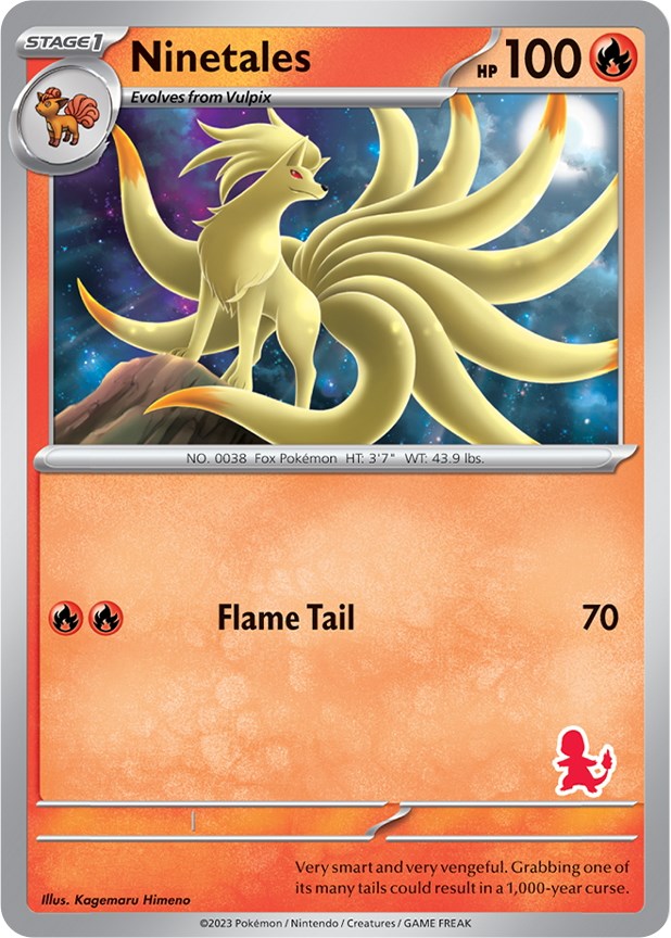 Ninetales card artwork