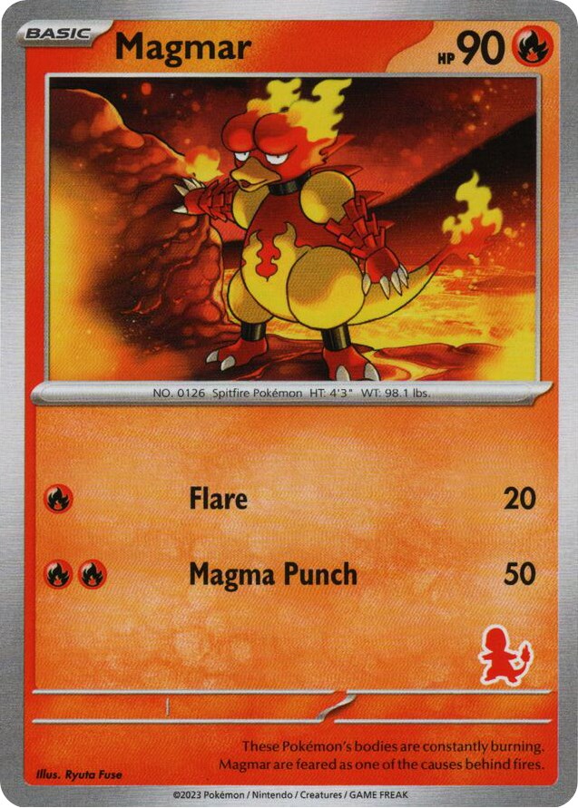 Magmar card artwork