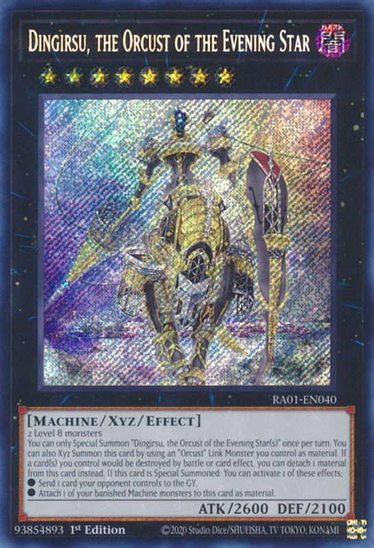 Dingirsu, the Orcust of the Evening Star (Secret Rare)