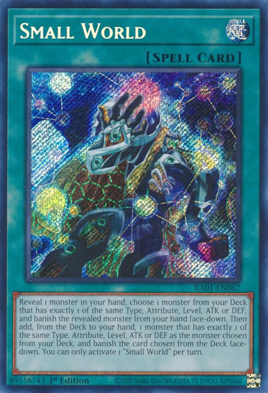 Small World (Secret Rare) - 25th Anniversary Rarity Collection - YuGiOh