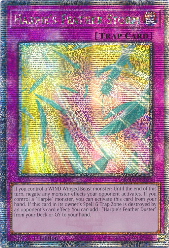 Harpie's Feather Storm (Quarter Century Secret Rare)