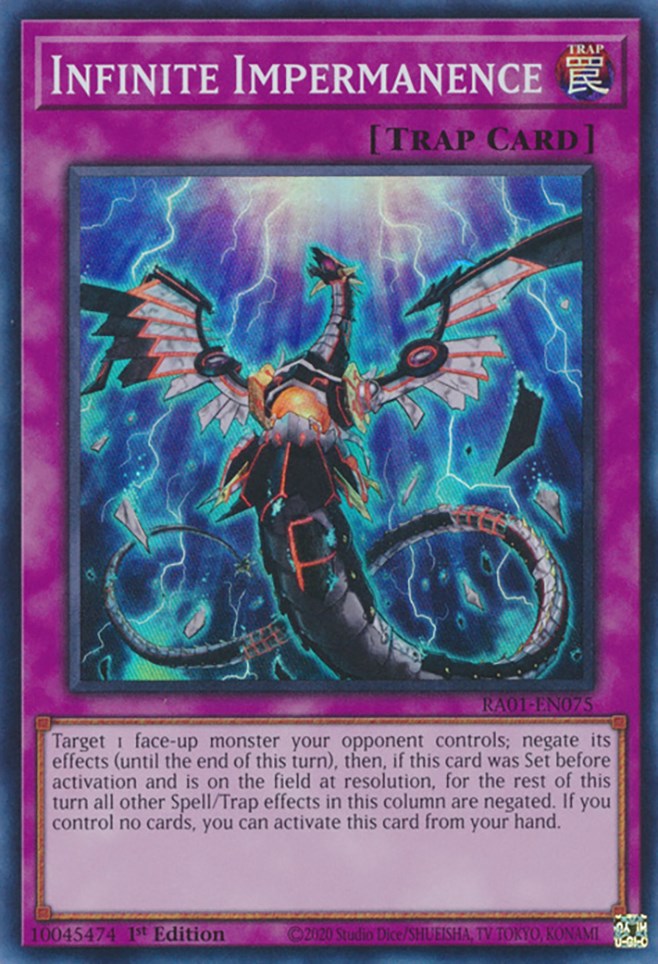 Infinite Impermanence - 25th Anniversary Rarity Collection - YuGiOh