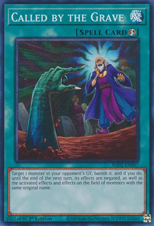 Called by the Grave 25th Anniversary Rarity Collection YuGiOh
