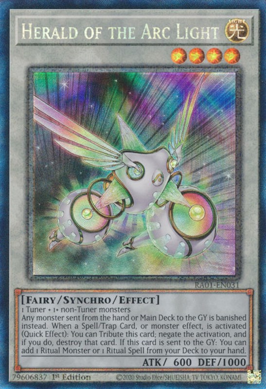 Herald of the Arc Light (PCR) 25th Anniversary Rarity Collection YuGiOh