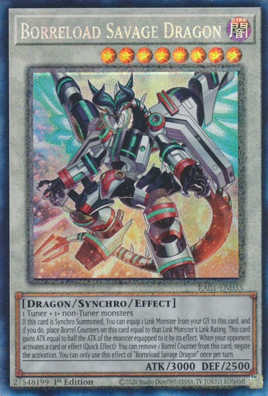 Borreload Savage Dragon (PCR) - 25th Anniversary Rarity Collection - YuGiOh