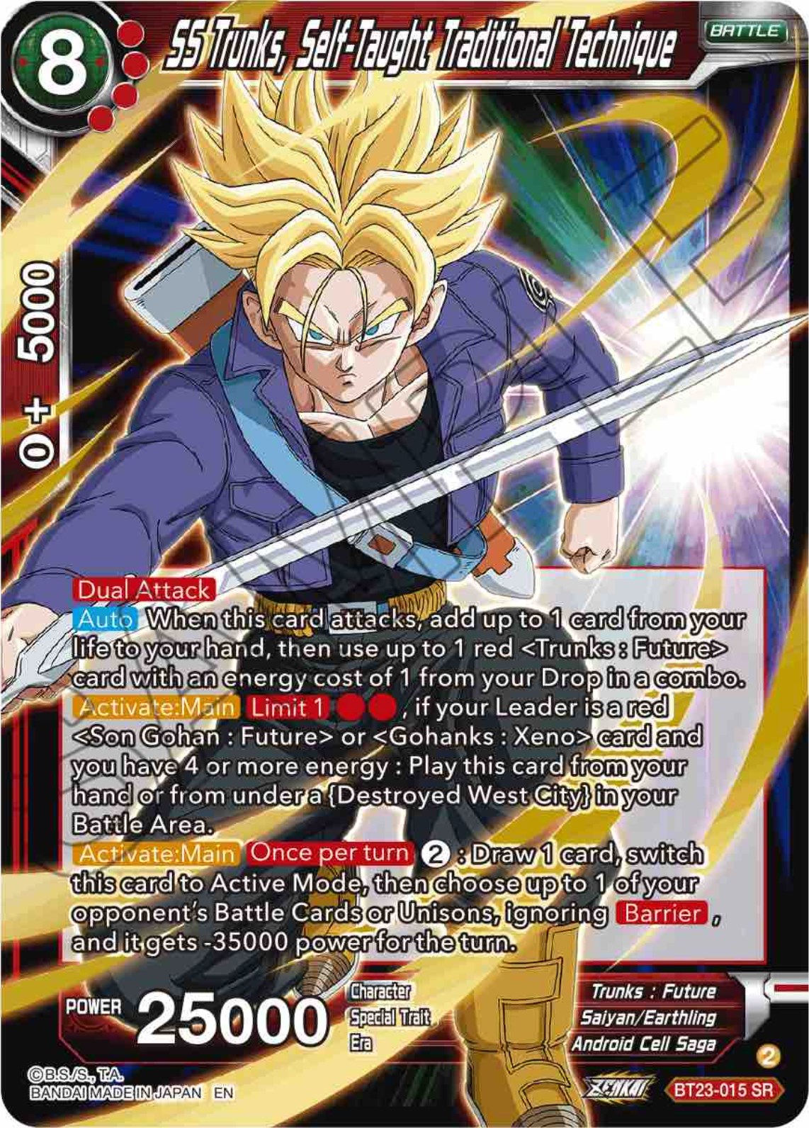 SS Trunks, SelfTaught Traditional Technique Perfect Combination