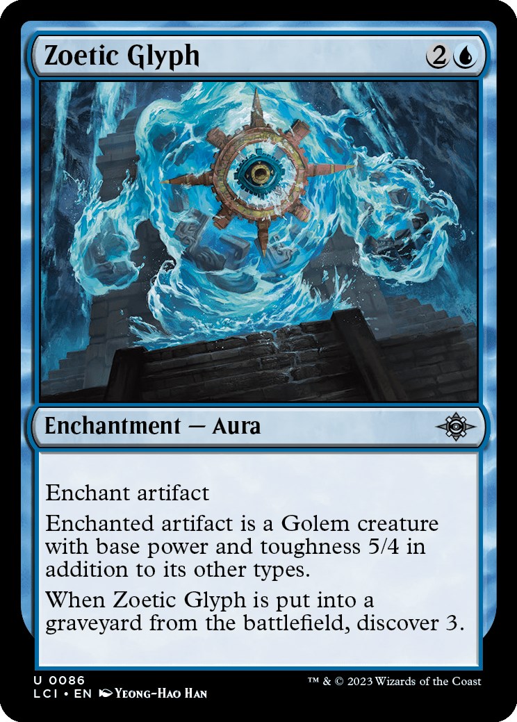 Zoetic Glyph The Lost Caverns Of Ixalan Magic The Gathering