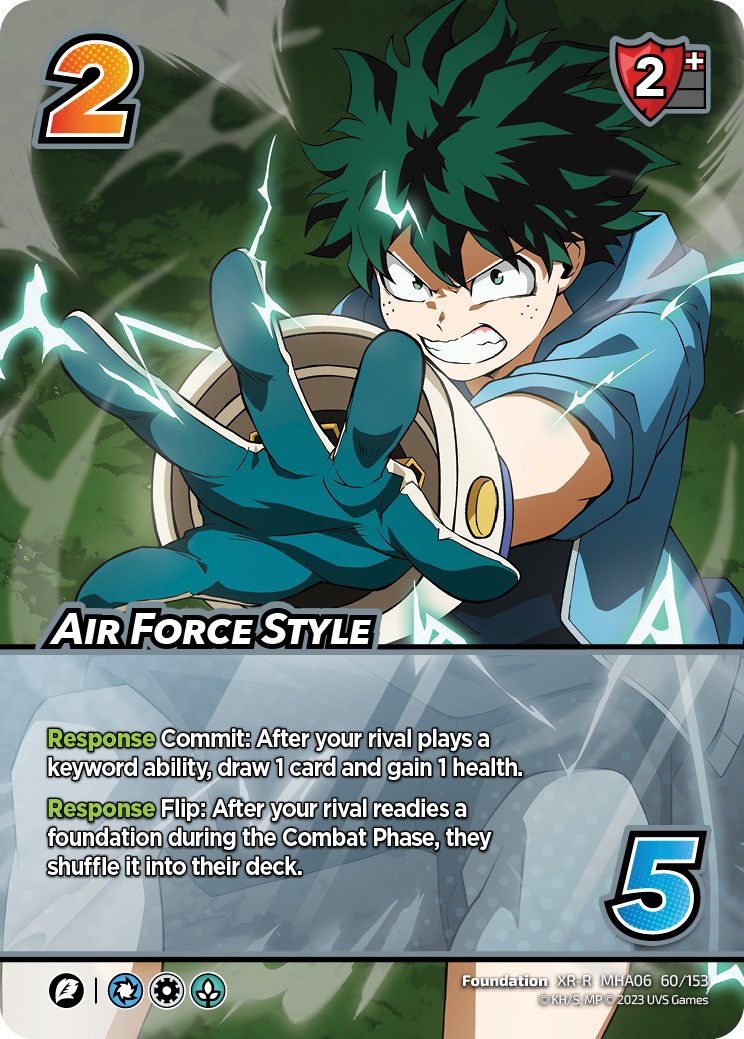 Air Force Style (XR) - UniVersus: My Hero Academia: Jet Burn - UniVersus