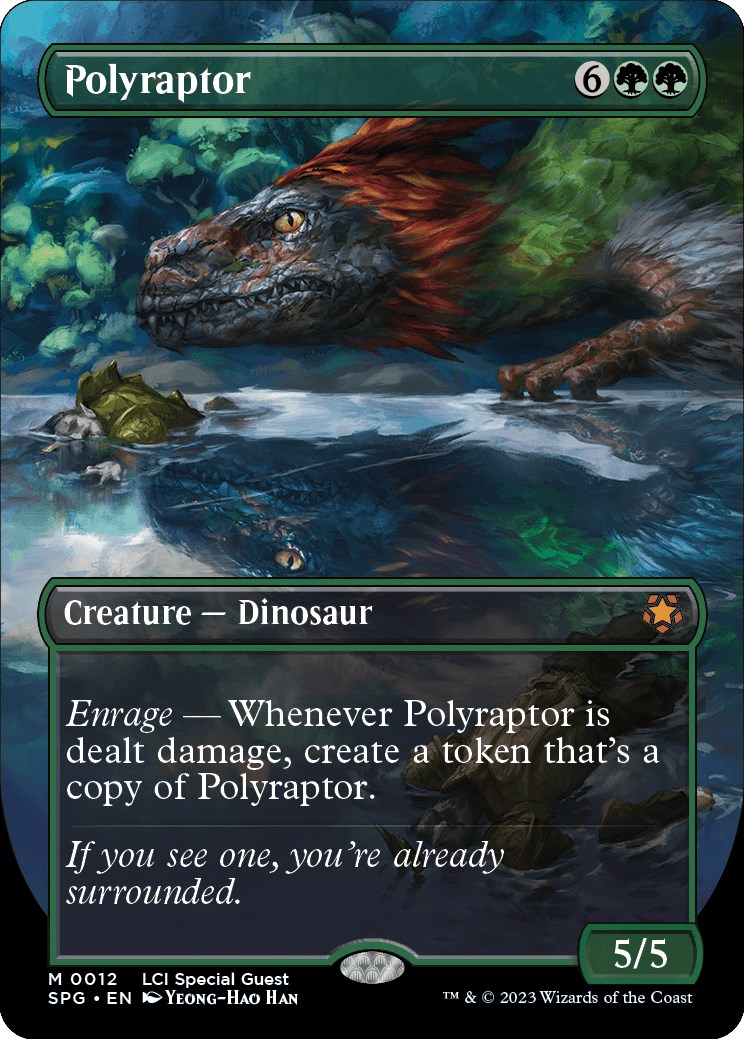 Polyraptor (Borderless) - Special Guests - Magic: The Gathering