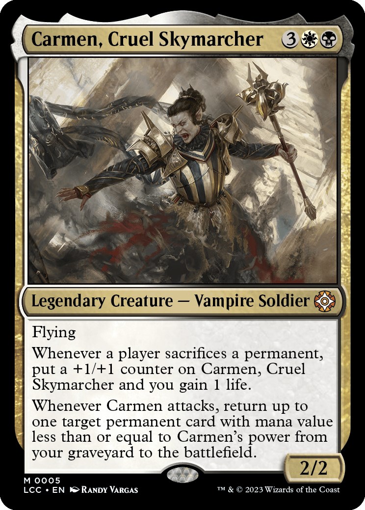 Carmen, Cruel Skymarcher Commander The Lost Caverns of Ixalan