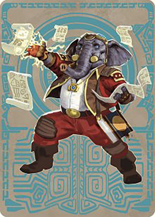 Quintorius Kand Art Card (65/81) Art Series The Lost Caverns of