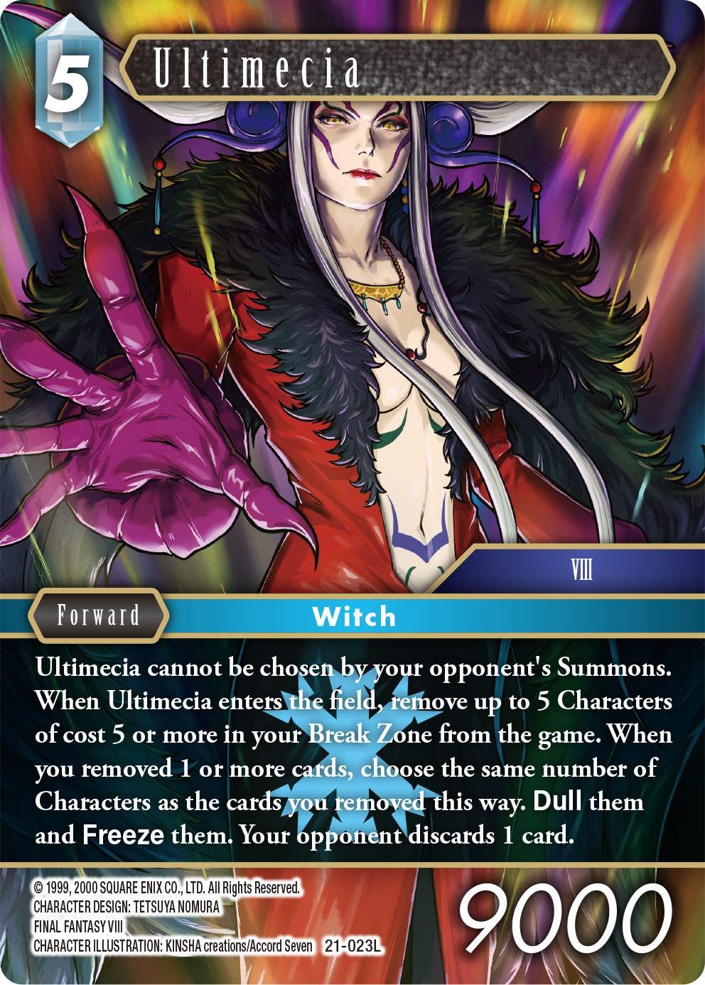 Ultimecia Beyond Destiny Final Fantasy TCG Ultimecia Beyond Destiny Final Fantasy TCG