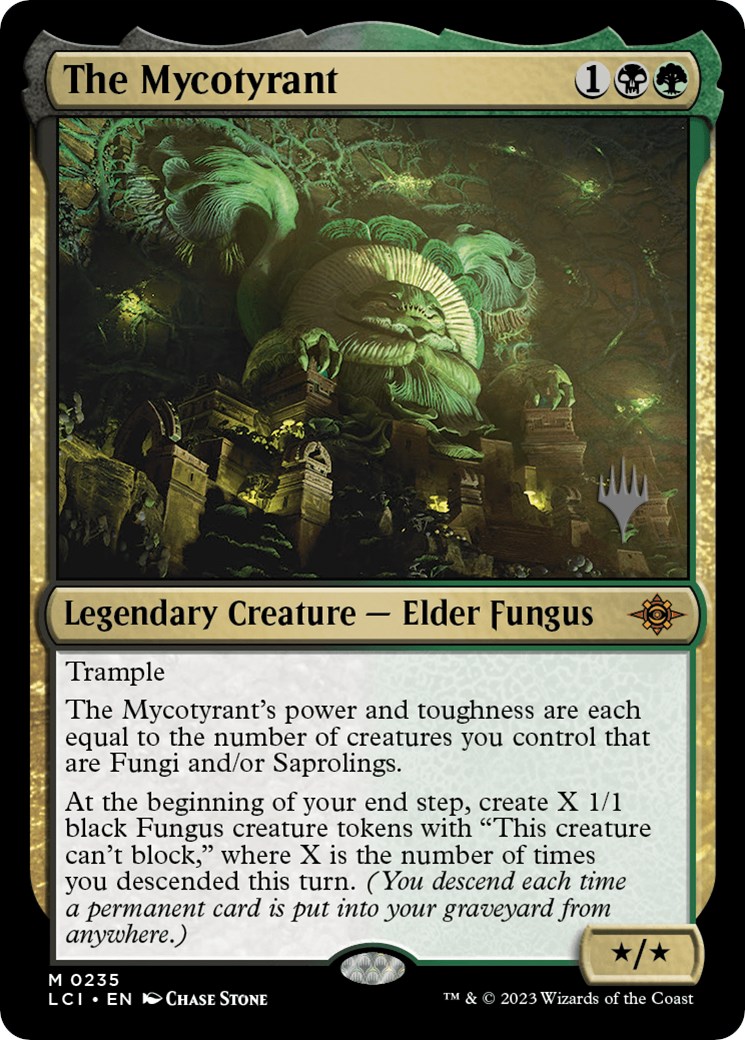 The Mycotyrant Promo Pack The Lost Caverns of Ixalan Magic The