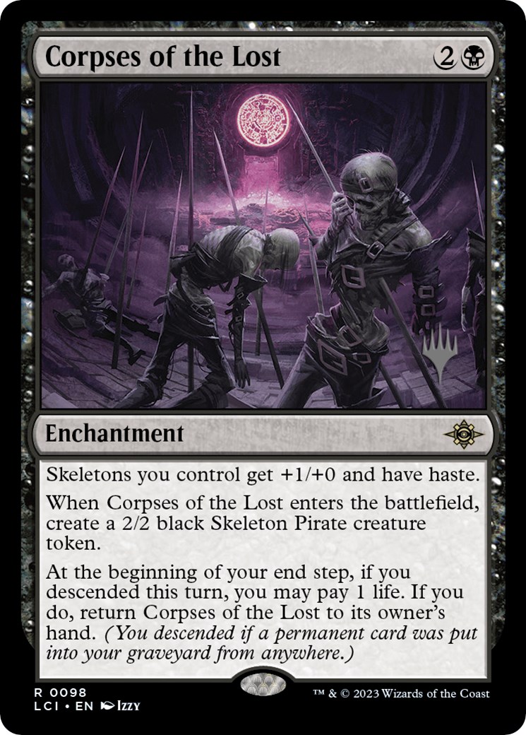 Corpses of the Lost Promo Pack The Lost Caverns of Ixalan Magic