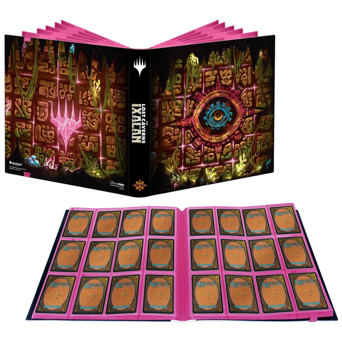 Ultra Pro - MTG The Lost Caverns of Ixalan PRO-Binder Stores & Protects Magic: The Gathering Cards, Standard Size Cards & Collectible Cards, Durable & Secure main image 1