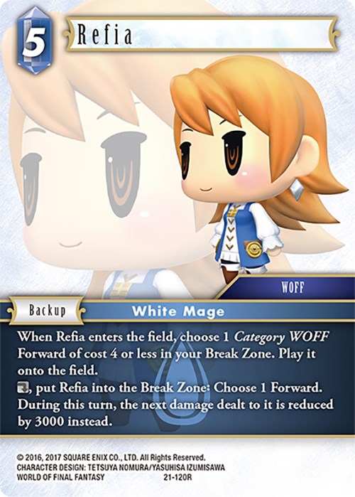 Refia Beyond Destiny Final Fantasy Tcg