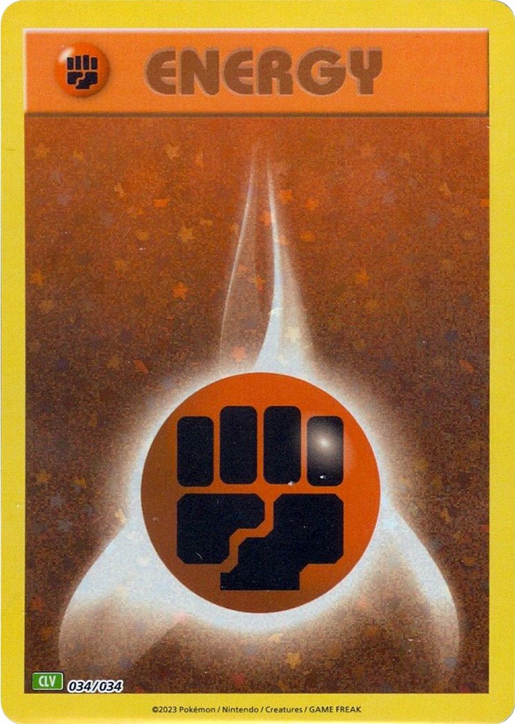 Basic Fighting Energy card artwork