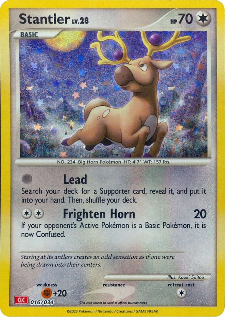 Stantler card artwork