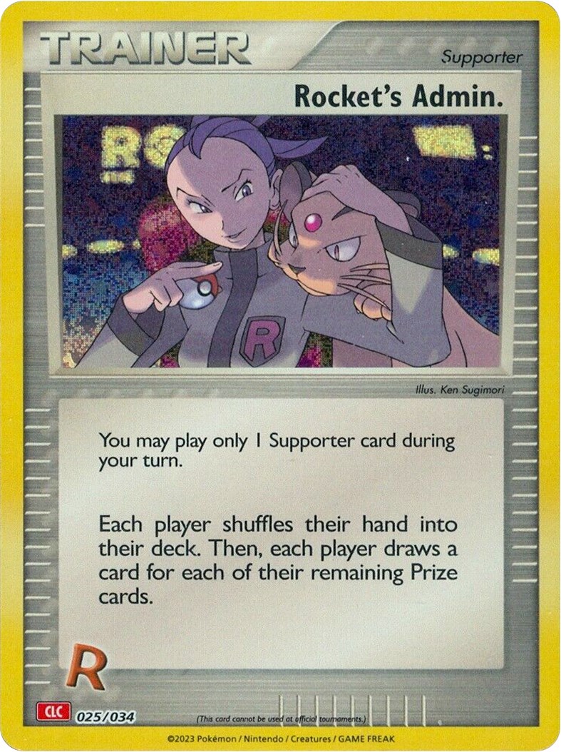 Rocket's Admin. (CLC) card artwork