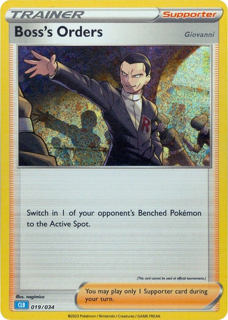 Boss's Orders (CLB) card artwork
