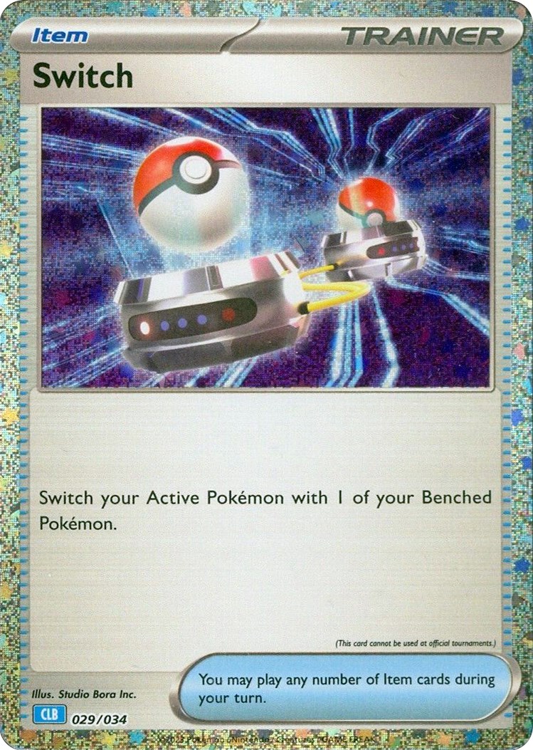 Switch (CLB) card artwork