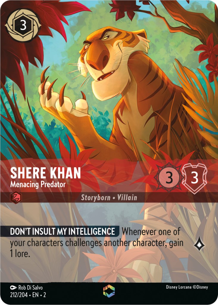 Shere Khan - Menacing Predator (Enchanted) - Rise of the Floodborn 