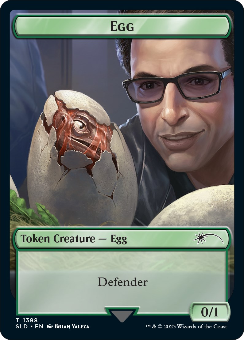 Egg Token Secret Lair Drop Series Magic The Gathering