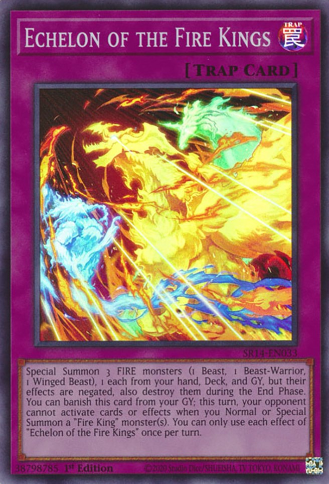 YUGIOH! FIRE KING HIGH AVATAR GARUNIX - ULTRA RARE 1ST EDITION