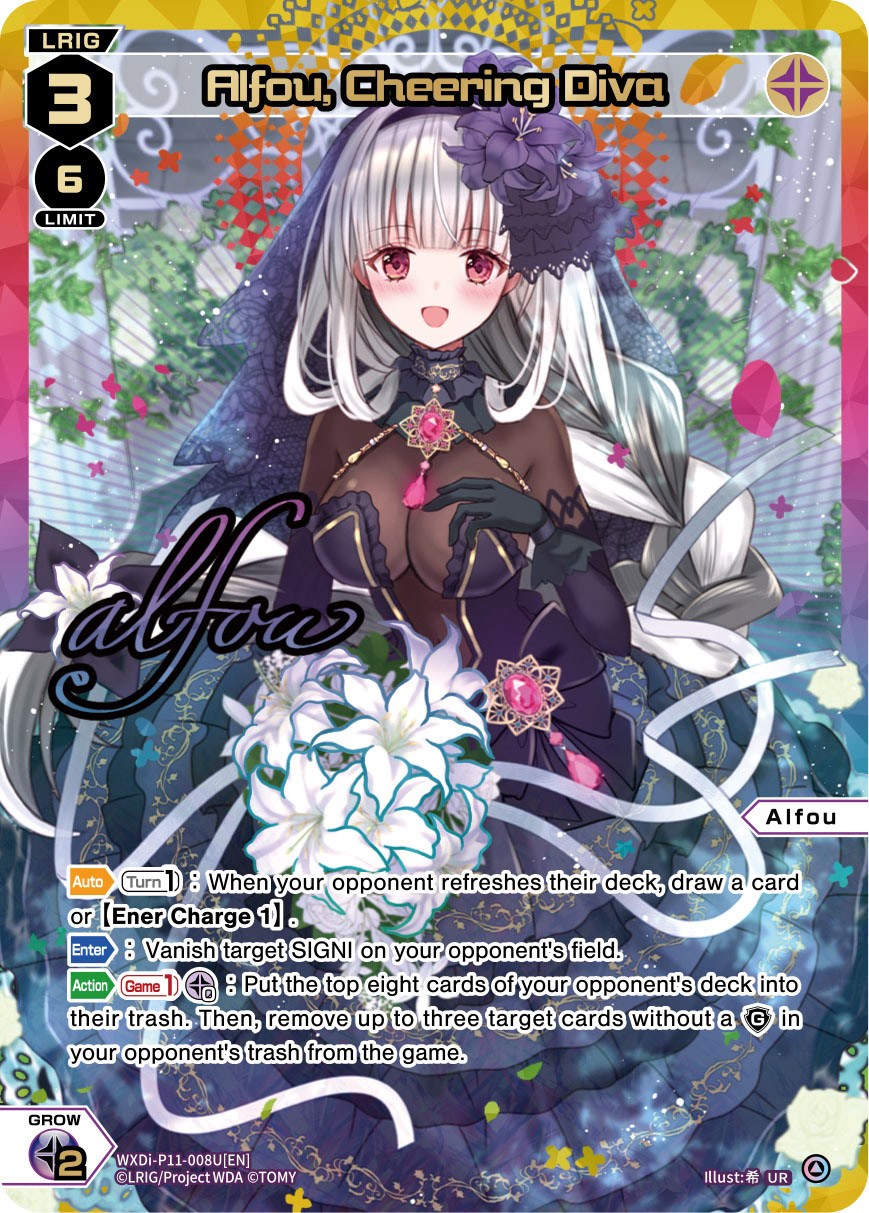 Alfou, Cheering Diva (UR) - Reunion Diva - WIXOSS
