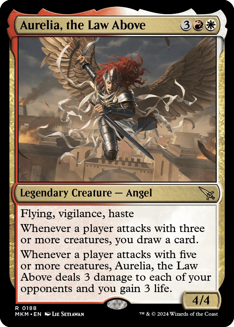 Aurelia, the Law Above - Murders at Karlov Manor - Magic: The Gathering