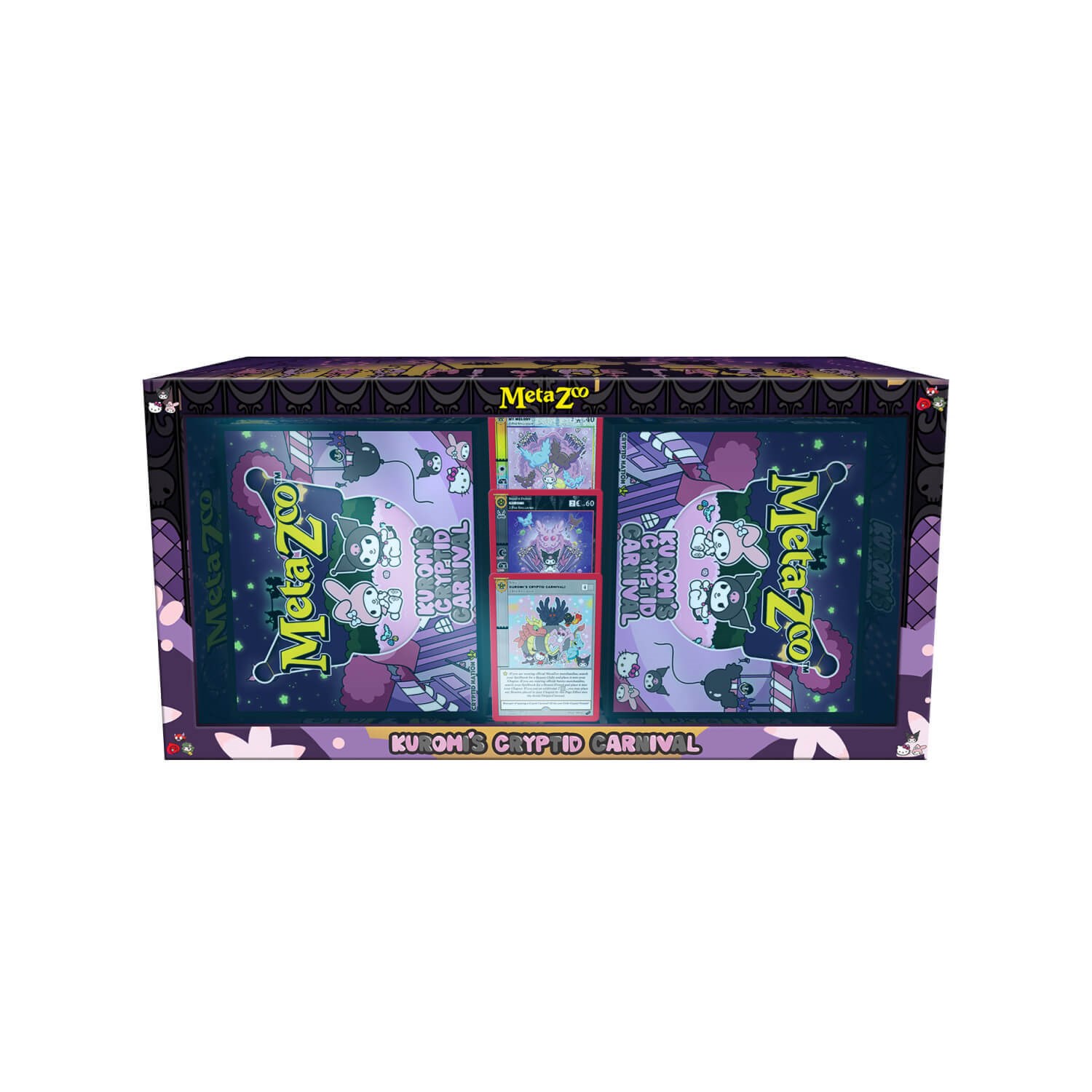 MetaZoo X Sanrio Collector Box Set Kuromi s Cryptid Carnival MetaZoo MetaZoo X Sanrio Collector Box Set Kuromi s Cryptid Carnival MetaZoo