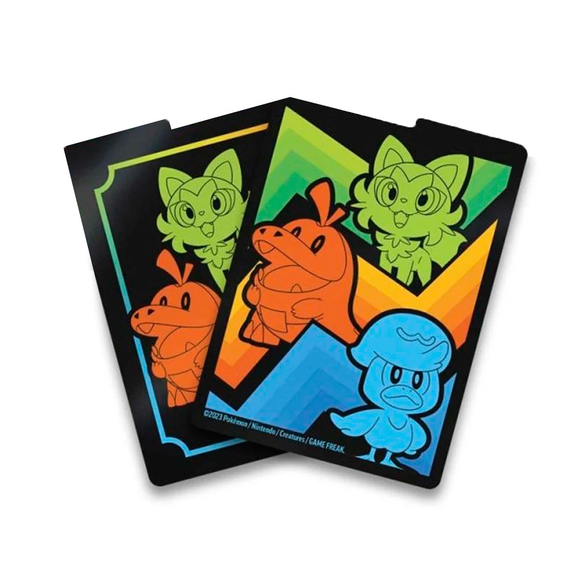 Paldea Evolved Card Divider - Sprigatito, Quaxly and Fuecoco - Pokemon ...