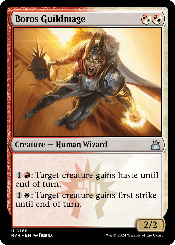 Boros Guildmage Ravnica Remastered Magic The Gathering