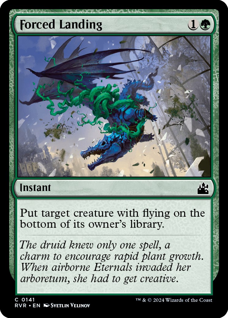 Forced Landing - Ravnica Remastered - Magic: The Gathering